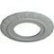 Ekena Millwork Claremont Ceiling Medallion (Fits Canopies up to 5 5/8"), 9"OD x 4 1/2"ID x 1/2"P, Primed White CM09CL - alternate 4